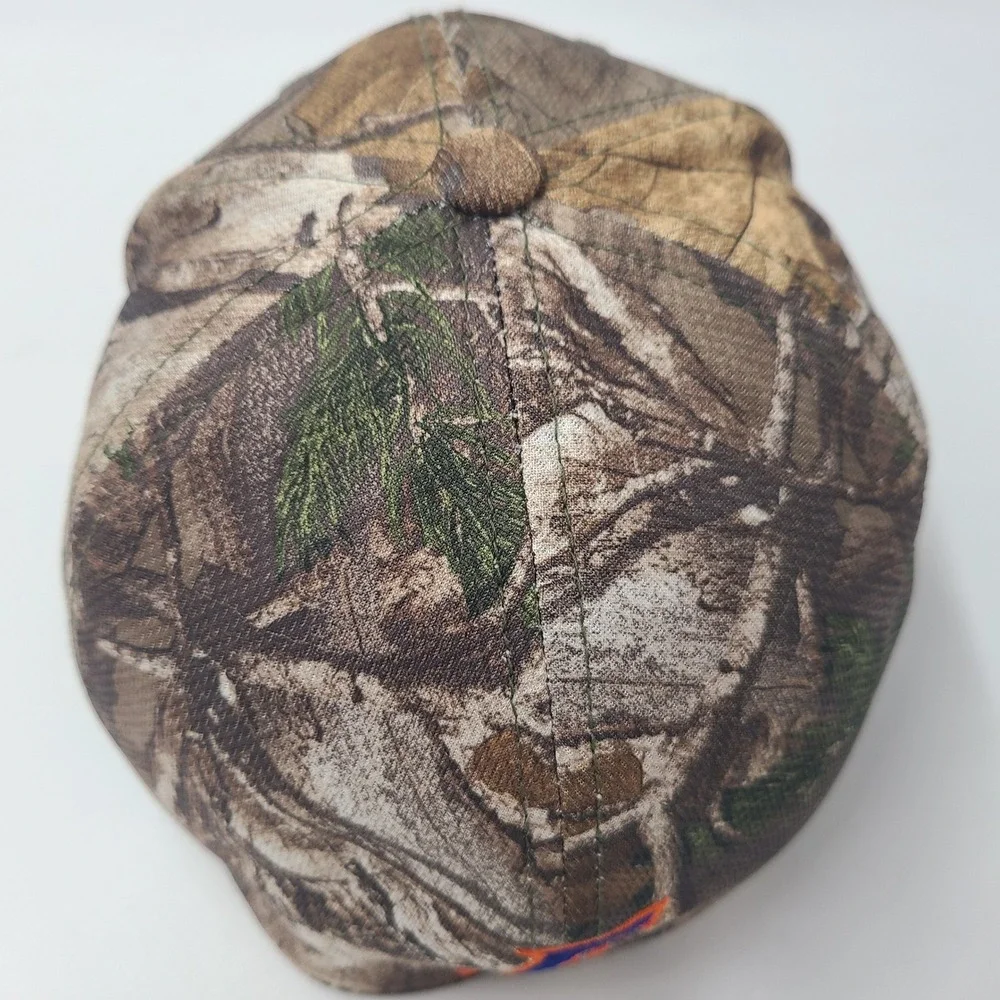 Florida Gators Hat Fitted (Seems M-L) Top of the World Camo Brown Green NCAA Men